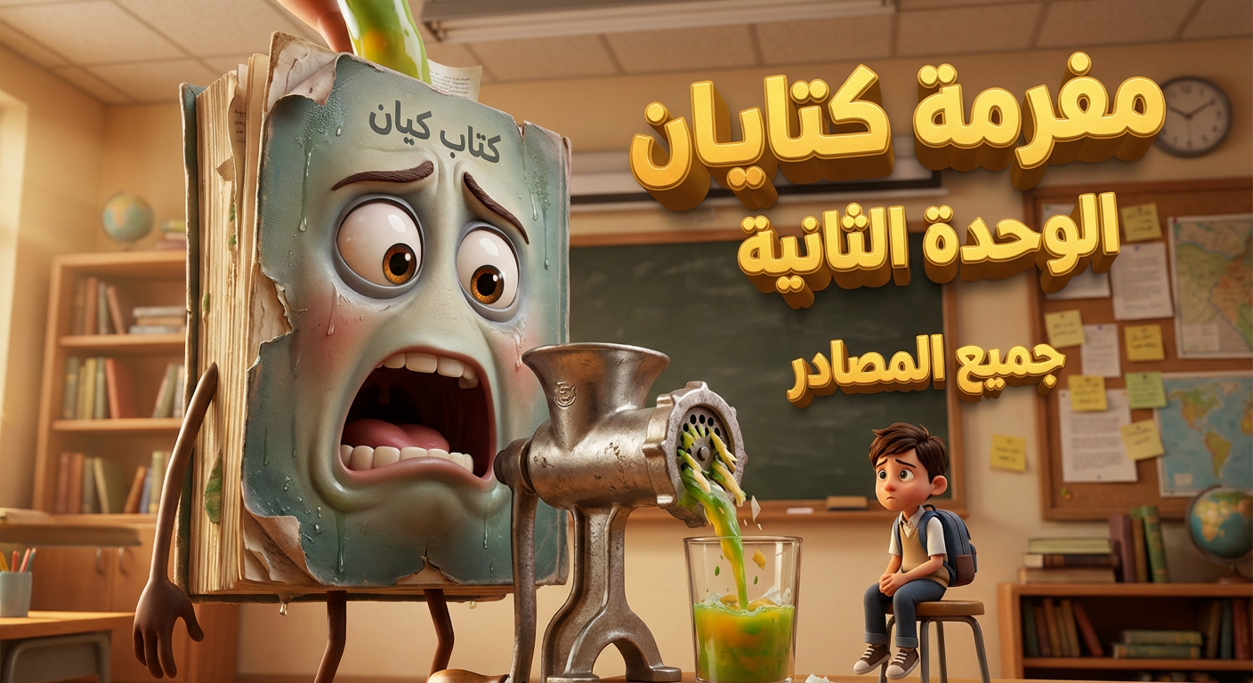 حل كتاب كيان جميع المصادر